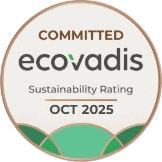 Ecovadis Committed Sustainability Rating (Oct 2025)